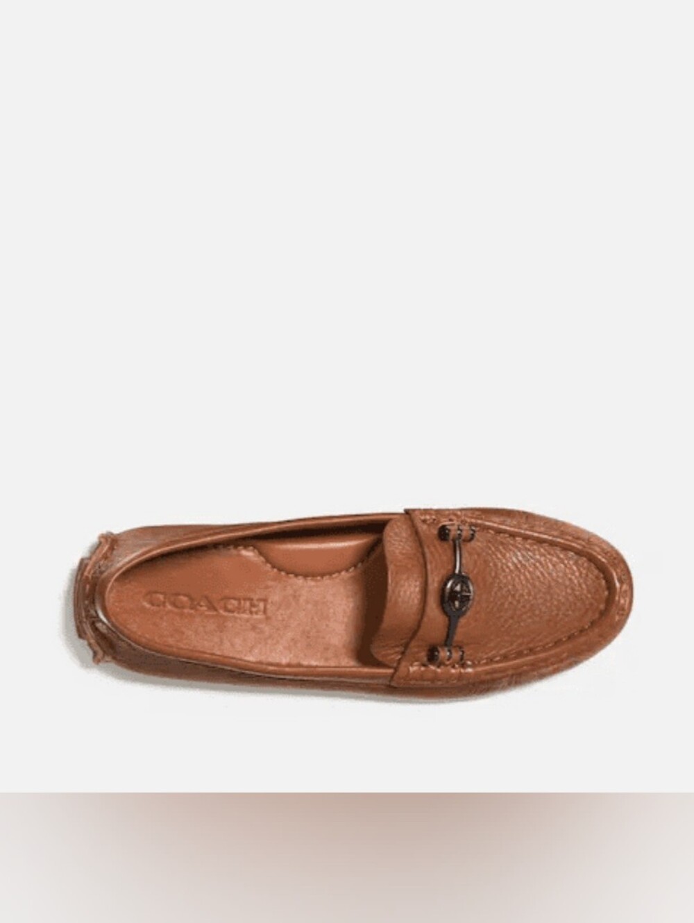Coach Women Crosby Driver L Saddle FG1204 Size 9